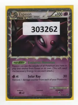 (303262) ESPEON PRIME 81/90 Ultra Rare Holo HGSS Undaunted Pokemon Card - NEW - Image 1
