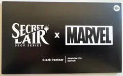 MTG: Secret Lair x Marvel's Black Panther Rainbow Foil Edition Sealed - Image 1