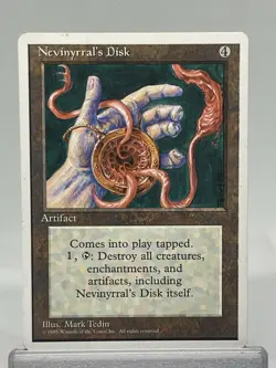 MTG Nevinyrral's Disk 4th Edition Magic: the Gathering (B) - Image 1