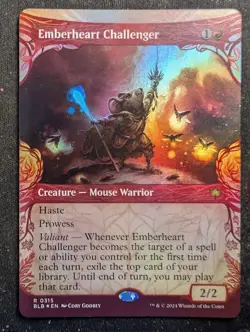 Emberheart Challenger - Showcase Foil - Bloomburrow (MTG) - Image 1