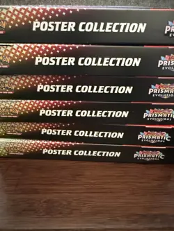 Pokemon TCG: Scarlet Violet Prismatic Evolutions Poster Collection - Case of 6 - Image 2