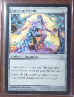 MtG Paradise Mantle Fifth Dawn Regular NM - Image 1