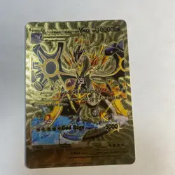 Lugia The God Of Pokemon VMAX Gold Foil Fan Art Card God Rage Hp10000 🔥🔥🔥 - Image 1