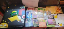 Pokemon Binder, Lot Of Cards, GBA Emerald (GBA), Stickers - Image 1