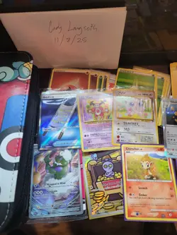 Pokemon Binder, Lot Of Cards, GBA Emerald (GBA), Stickers - Image 3