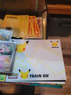 Pokemon Binder, Lot Of Cards, GBA Emerald (GBA), Stickers - Image 5