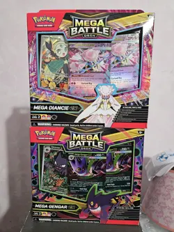 Pokemon TCG Mega Battle Deck Mega Diancie Ex and Gengar Ex Set. (New)(Sealed) - Image 1