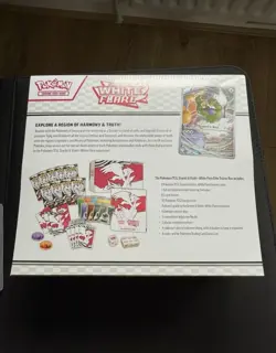 Pokemon TCG White Flare ETB Elite Trainer Box sealed in hand ✅ - Image 2