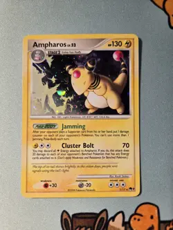 [LP+] Ampharos 1/17 POP Series 7 Promo Holo Rare Pokemon TCG - Image 1
