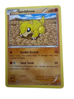 Sandshrew 75/162 - NM XY Breakthrough - Pokemon 2015 Common TCG Card - Image 1