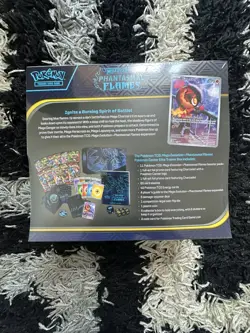 Pokemon TCG Phantasmal Flames Pokemon Center ETB Elite Trainer Box IN HAND - Image 2