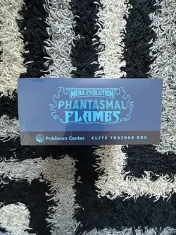 Pokemon TCG Phantasmal Flames Pokemon Center ETB Elite Trainer Box IN HAND - Image 4