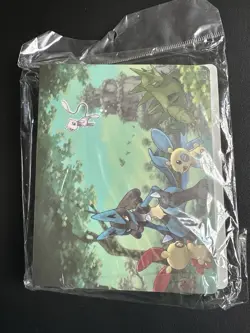 Pokemon Center 2005 Ken Sugimori Mew Lucario Mini Binder Japanese Sealed NEW - Image 1
