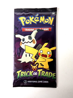 Pokemon 2023 TRICK OR TRADE Mimikyu & Pikachu | Mini Booster Pack - SEALED - Image 1