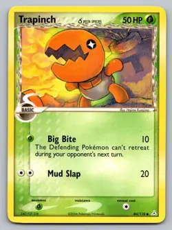 Pokemon TCG Holon Phantoms Trapinch (Delta Species) 84/110 - Image 1