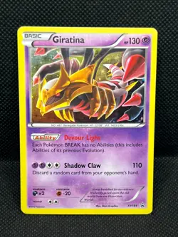 Pokemon TCG Giratina XY184 XY Black Star Promo - Image 1