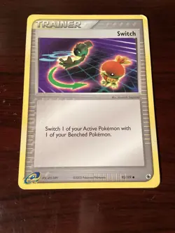 2003 POKEMON EX RUBY & SAPPHIRE SWITCH 92/109 COMMON - Image 1
