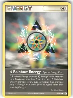 Delta Rainbow Energy Holon Phantoms Uncommon Pokemon Lightly played - Image 1