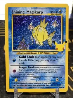 Pokemon TCG Celebrations Classic Collection Shining Magikarp Holo Card 66/64 - Image 2