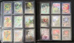 Pokemon Japanese Scarlet Violet 100% AR Master Set - 405x Top Loaded with Binder - Image 5