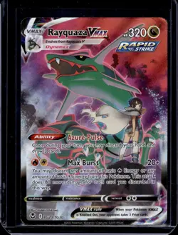 Pokemon SWSH12: Silver Tempest Trainer Gallery Rayquaza VMAX TG20/TG30 - Image 1
