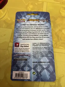 Pokemon XY Breakpoint Blister Pack With PIKACHU XY95 Promo - Factory Sealed - Image 2