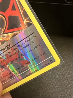 Double Magma Energy 34/34 Reverse Holo Double Crisis NM Pokemon TCG Card - Image 5