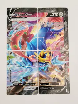 Zacian V-UNION [Set of 4] SWSH: Sword & Shield Promo Cards Holo NM - Image 1