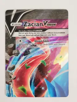 Zacian V-UNION [Set of 4] SWSH: Sword & Shield Promo Cards Holo NM - Image 2
