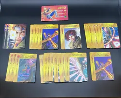 GAMBIT MARVEL OVERPOWER LOT - 2 HERO, 6 DIFF. SPECIALS, 27 CARDS - Image 1