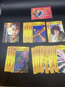 GAMBIT MARVEL OVERPOWER LOT - 2 HERO, 6 DIFF. SPECIALS, 27 CARDS - Image 2