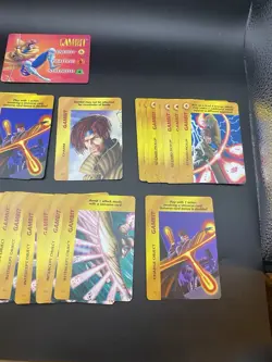 GAMBIT MARVEL OVERPOWER LOT - 2 HERO, 6 DIFF. SPECIALS, 27 CARDS - Image 3