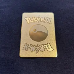 🔥 Gold Metal Charizard EX 234/091 Fan Art Card Collectible/Gift/Display🔥 - Image 2