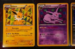 MP/HP Pokemon 8-Card EEVEELUTION Holo SYLVEON COLLECTION Black Star PROMO Set - Image 4