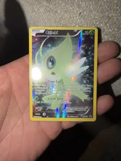 Celebi XY111 Full Art Black Star Promo NM Pokemon Card - Image 1