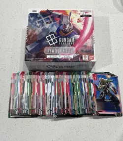 Gundam Card Game TCG Newtype Rising GD01 Bulk Lot of 300+ (C, U) - Image 1