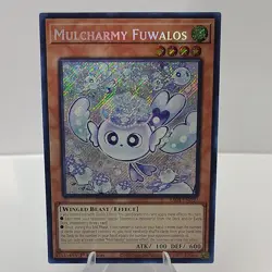 Yu-Gi-Oh! TCG Mulcharmy Fuwalos Secret Rare Card RA04-EN050 Quarter Stampede - Image 1