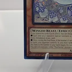 Yu-Gi-Oh! TCG Mulcharmy Fuwalos Secret Rare Card RA04-EN050 Quarter Stampede - Image 2