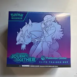 Pokemon Center Journey Together Elite Trainer Box ETB SEALED - Image 1