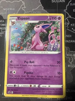 Espeon SWSH174 SWSH: Sword & Shield Promo Cards Holo - Image 1