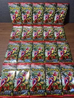 Pokemon Cards Scarlet ex sv1S Scarlet & Violet booster 20packs Japanese #2 - Image 1