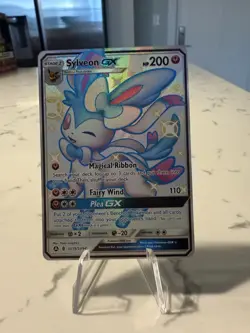 Sylveon GX SV76/SV94 - Hidden Fates: Shiny Vault Holo - Pokemon TCG 2019 - Image 1