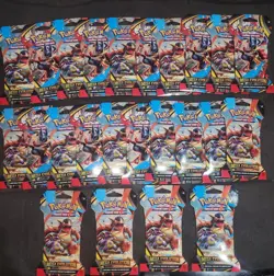 Pokemon Mega Evolution Sleeved Booster Pack Lot Of 24 Assorted Arts - Ships Fast - Image 1