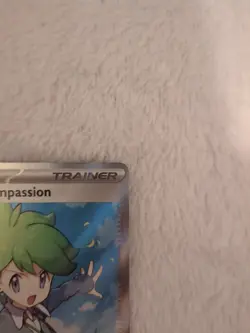 Pokemon TCG Wally's Compassion 176/132 Mega Evolution- Full Art Trainer-NM - Image 3