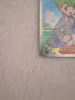 Pokemon TCG Wally's Compassion 176/132 Mega Evolution- Full Art Trainer-NM - Image 4