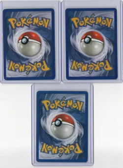 Vintage Pokemon TCG Lot of 3 Butterfree Base Set Evolution Line - Image 2