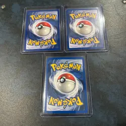 Vintage Pokemon TCG Lot of 3 Butterfree Base Set Evolution Line - Image 4