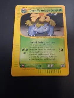 Pokemon Dark Venusaur 7 Best of Promo NM Fast Ship - Image 2