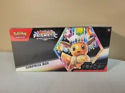 Pokemon TCG Prismatic Evolutions Surprise Box New Sealed (SLF-22) Free Shipping! - Image 1
