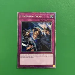 Dimension Wall - Platinum Secret Rare 1st Edition RA04-EN127 - NM - YuGiOh - Image 1